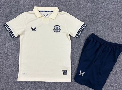 2526 Everton away kids soccer jersey